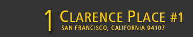 1 Clarence Place #1, San Francisco, CA